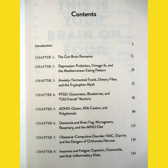 Book - This is Your Brain on Food ... Fight Depression, Anxiety ... and More - Picture 3 of 15
